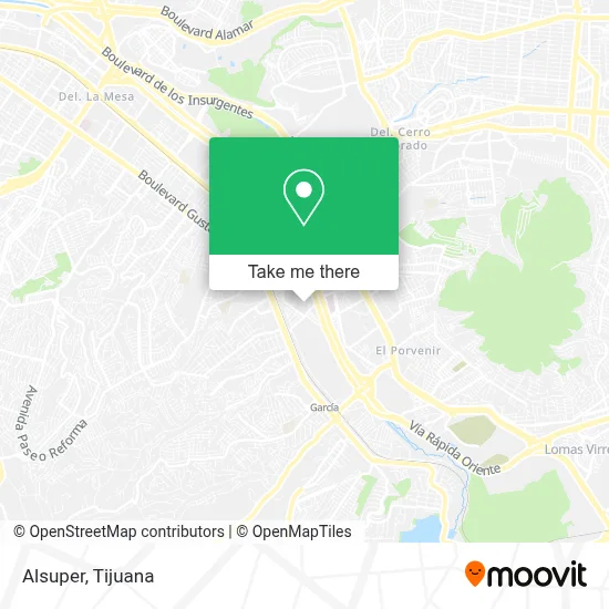 Alsuper map