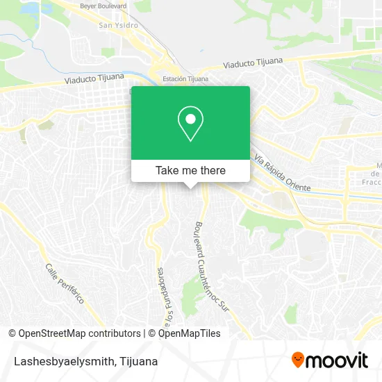 Lashesbyaelysmith map