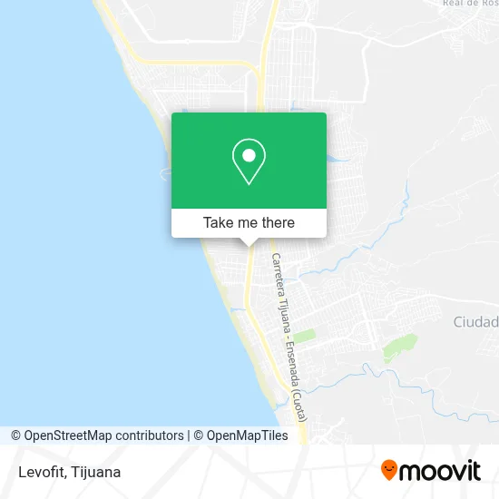 Levofit map
