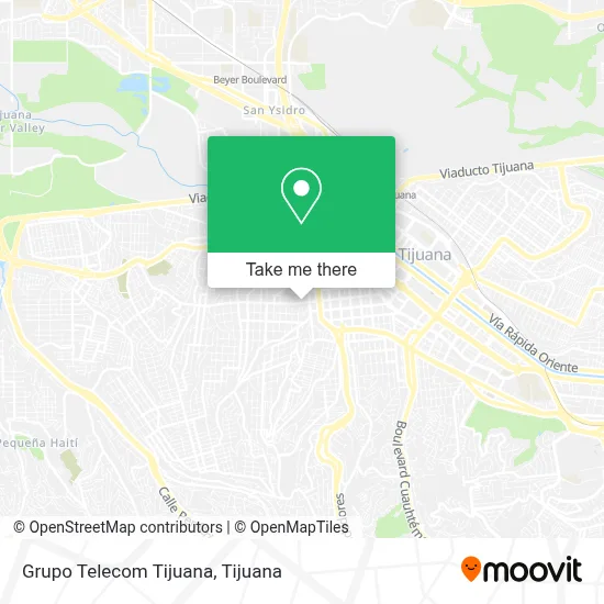 Grupo Telecom Tijuana map