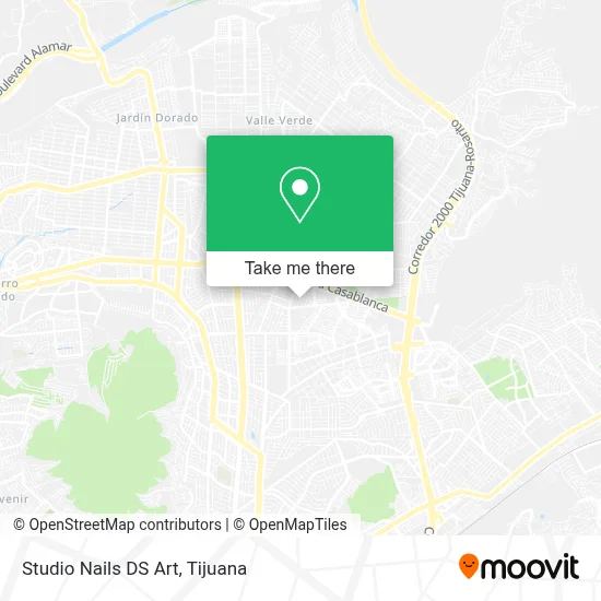 Studio Nails DS Art map