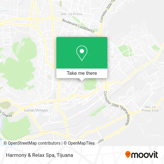 Harmony & Relax Spa map
