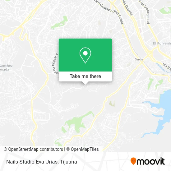 Nails Studio Eva  Urias map