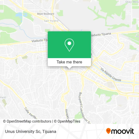 Unus University Sc map