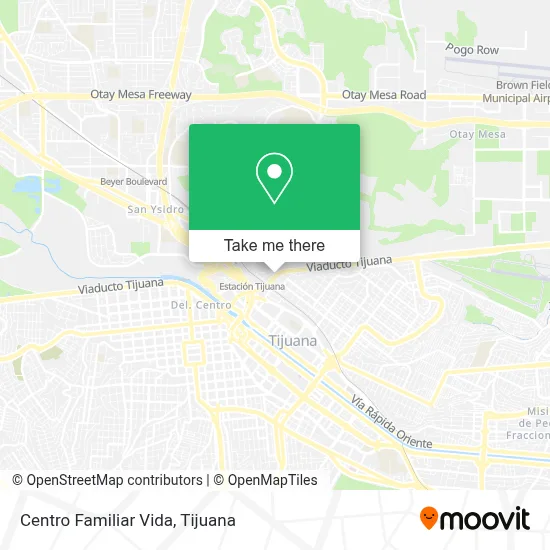 Centro Familiar Vida map