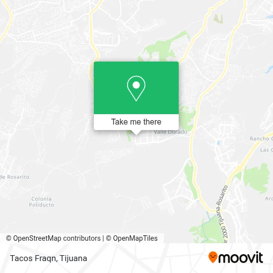 Tacos Fraqn map