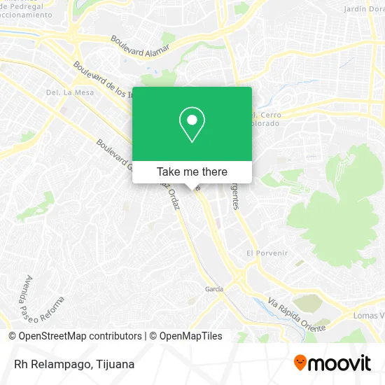 Rh Relampago map