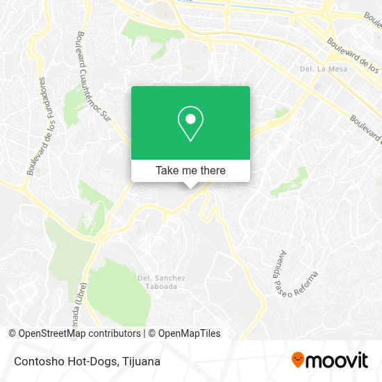 Contosho Hot-Dogs map