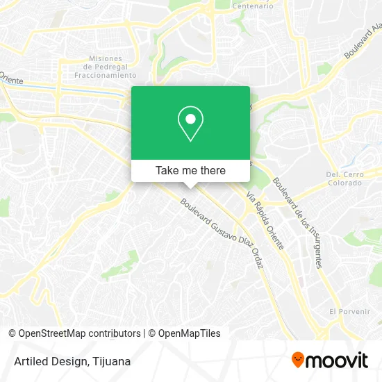 Artiled Design map