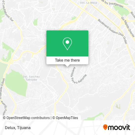 Delux map