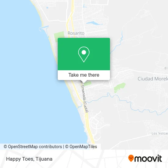 Happy Toes map