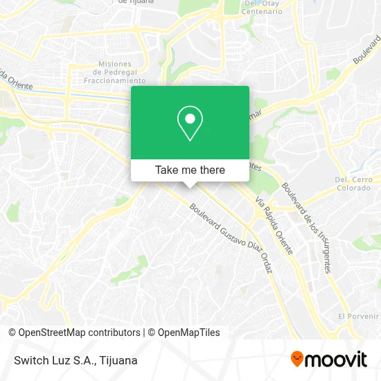 Switch Luz S.A. map