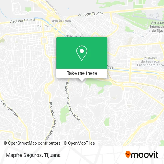 Mapfre Seguros map