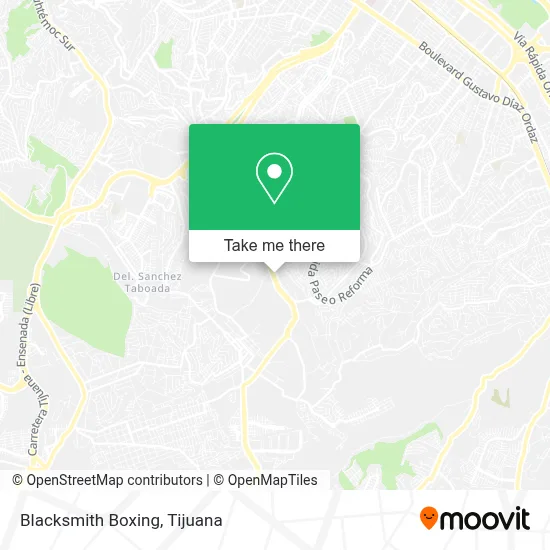 Blacksmith Boxing map