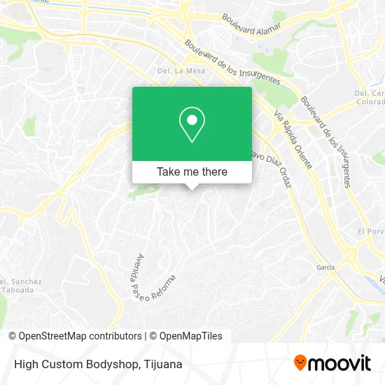 High Custom Bodyshop map