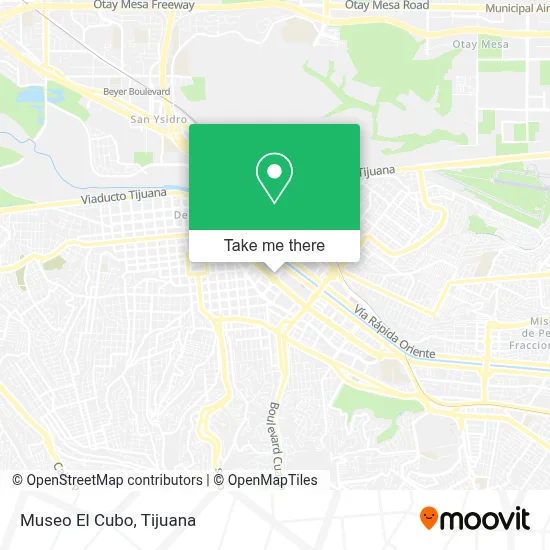 Museo El Cubo map
