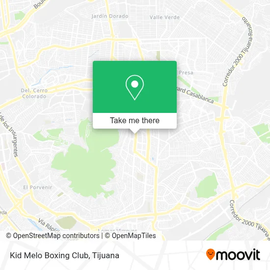 Kid Melo Boxing Club map