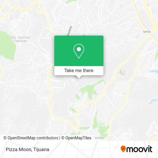 Pizza Moon map