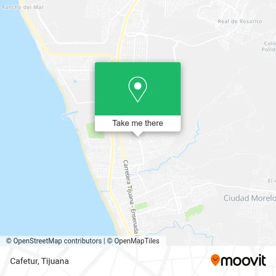 Cafetur map