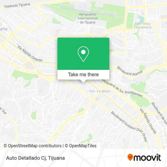 Auto Detallado Cj map