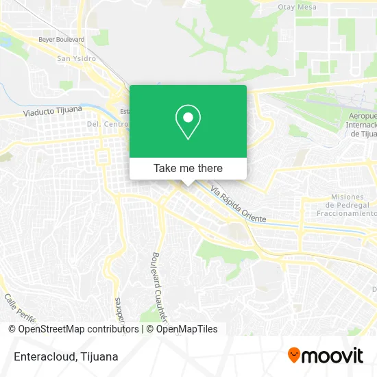 Enteracloud map