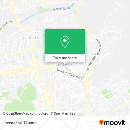 Issstecali map