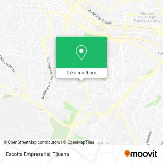 Escolta Empresarial map