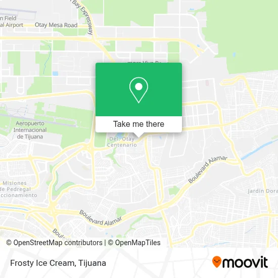 Frosty Ice Cream map