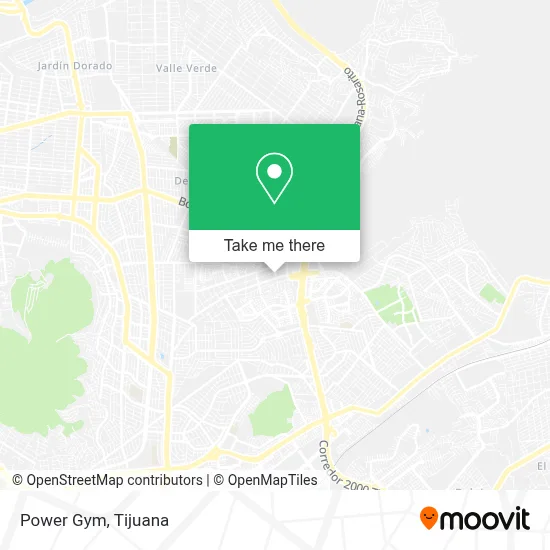 Power Gym map