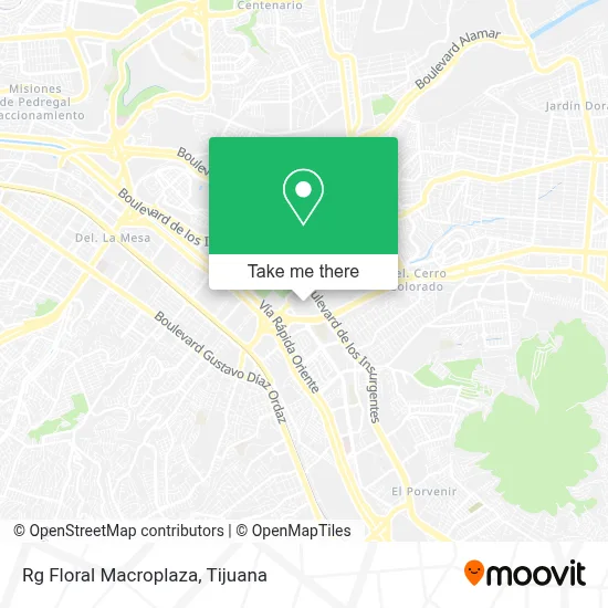 Rg Floral Macroplaza map