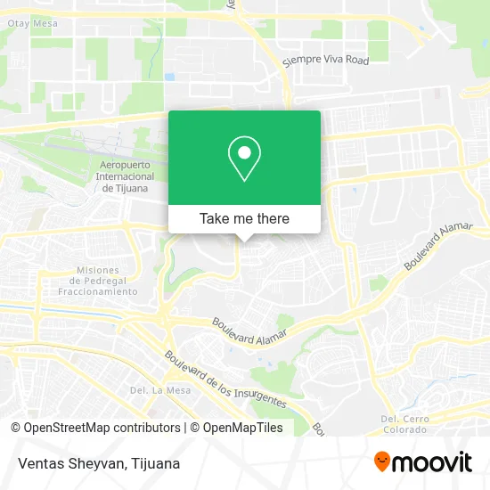 Ventas Sheyvan map
