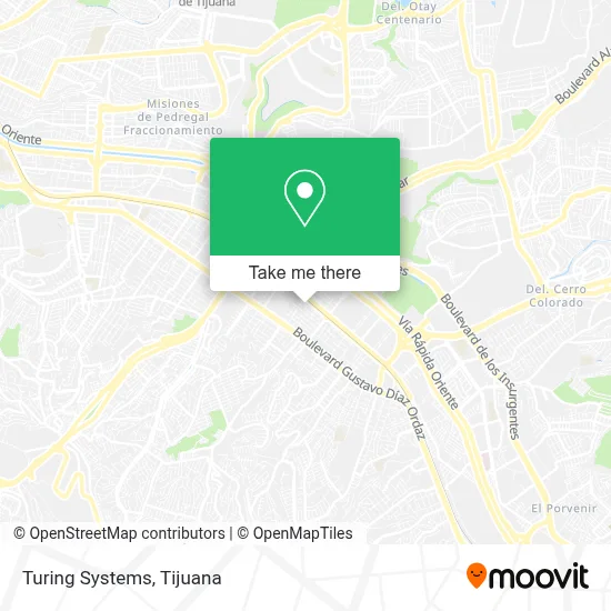 Turing Systems map