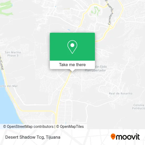 Desert Shadow Tcg map
