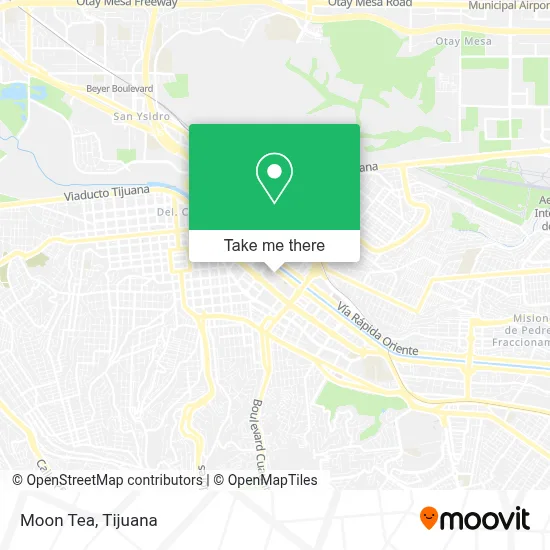Moon Tea map