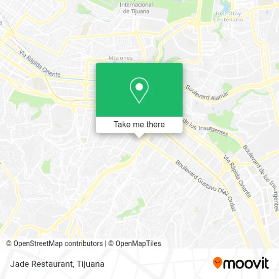 Restaurant Jade map