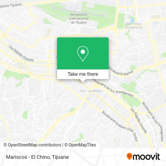 Mariscos - El Chino map