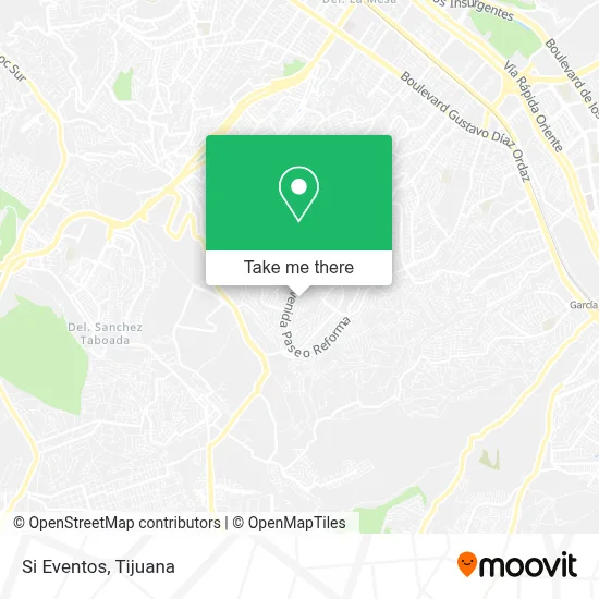 Si Eventos map