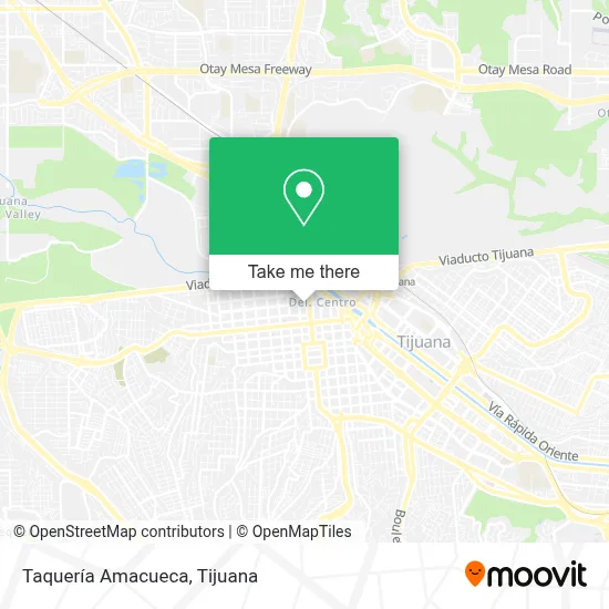 Taquería Amacueca map