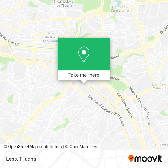 Less map