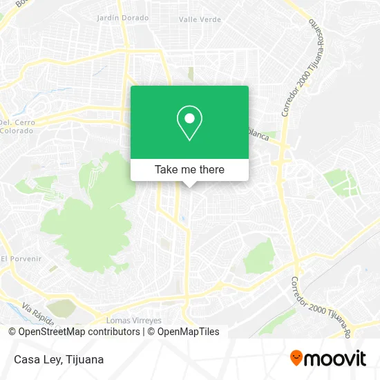 Casa Ley map