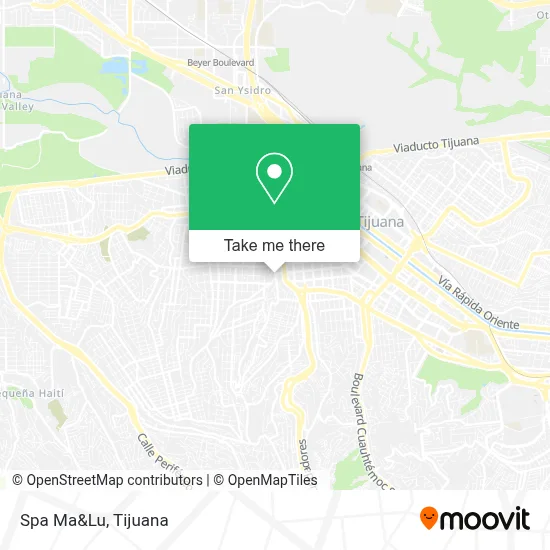 Spa Ma&Lu map