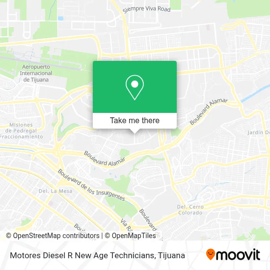 Motores Diesel R New Age Technicians map