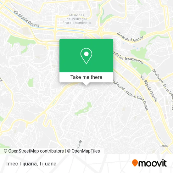 Imec Tijuana map