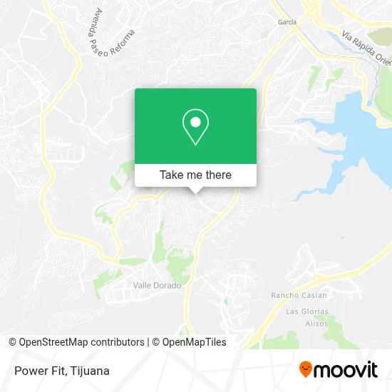 Power Fit map
