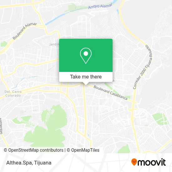 Althea.Spa map
