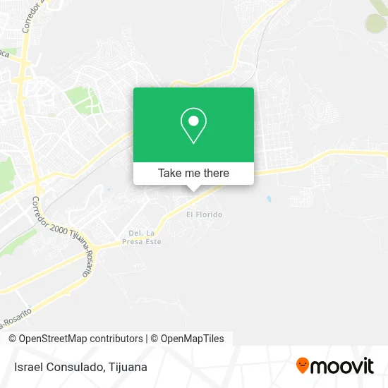 Israel Consulado map