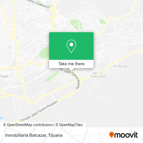 Inmobiliaria Balcazar map