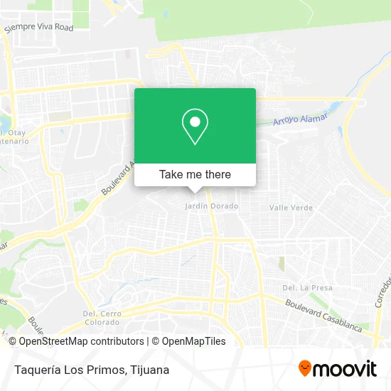 Taquería Los Primos map