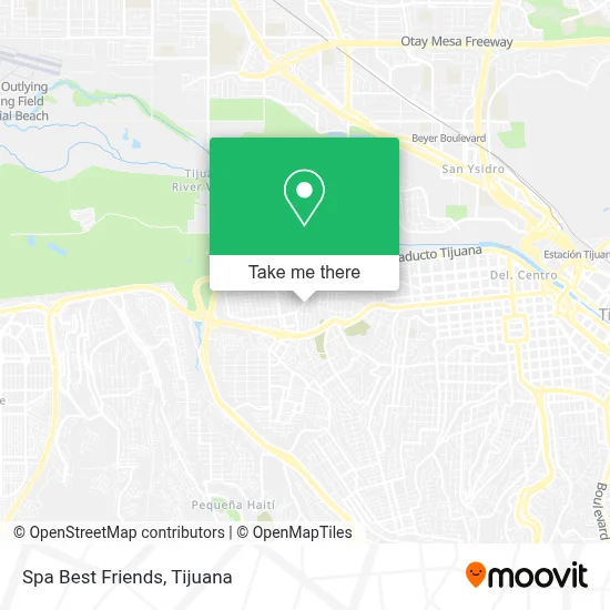 Spa Best Friends map