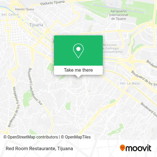 Red Room Restaurante map